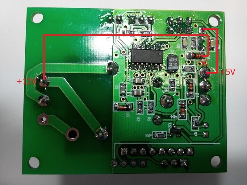Мастер Кит Дистанционное управление освещением на кухне Доработка модуля MP146